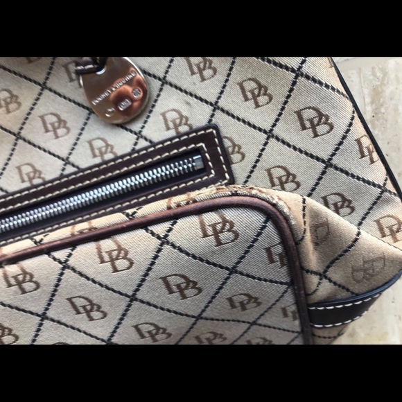 Dooney Bourke DB Logo Monogram Shoulder Bag - Picture 2 of 8